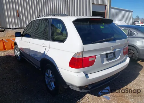 2005 BMW X5 3.0I z USA, uszkodzony, nr VIN 5UXFA13515LY13422